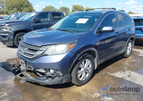 2013 Honda Cr-V Ex-L из США, поврежденный, VIN 2HKRM3H75DH508424